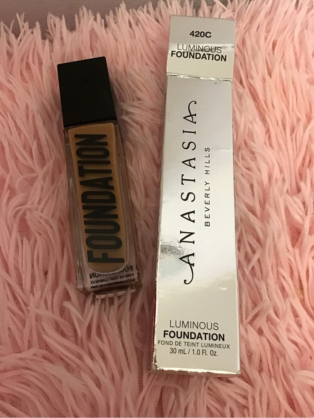 New Anastasia Beverly Hills Luminous Foundation 420C Tan with cool undertones